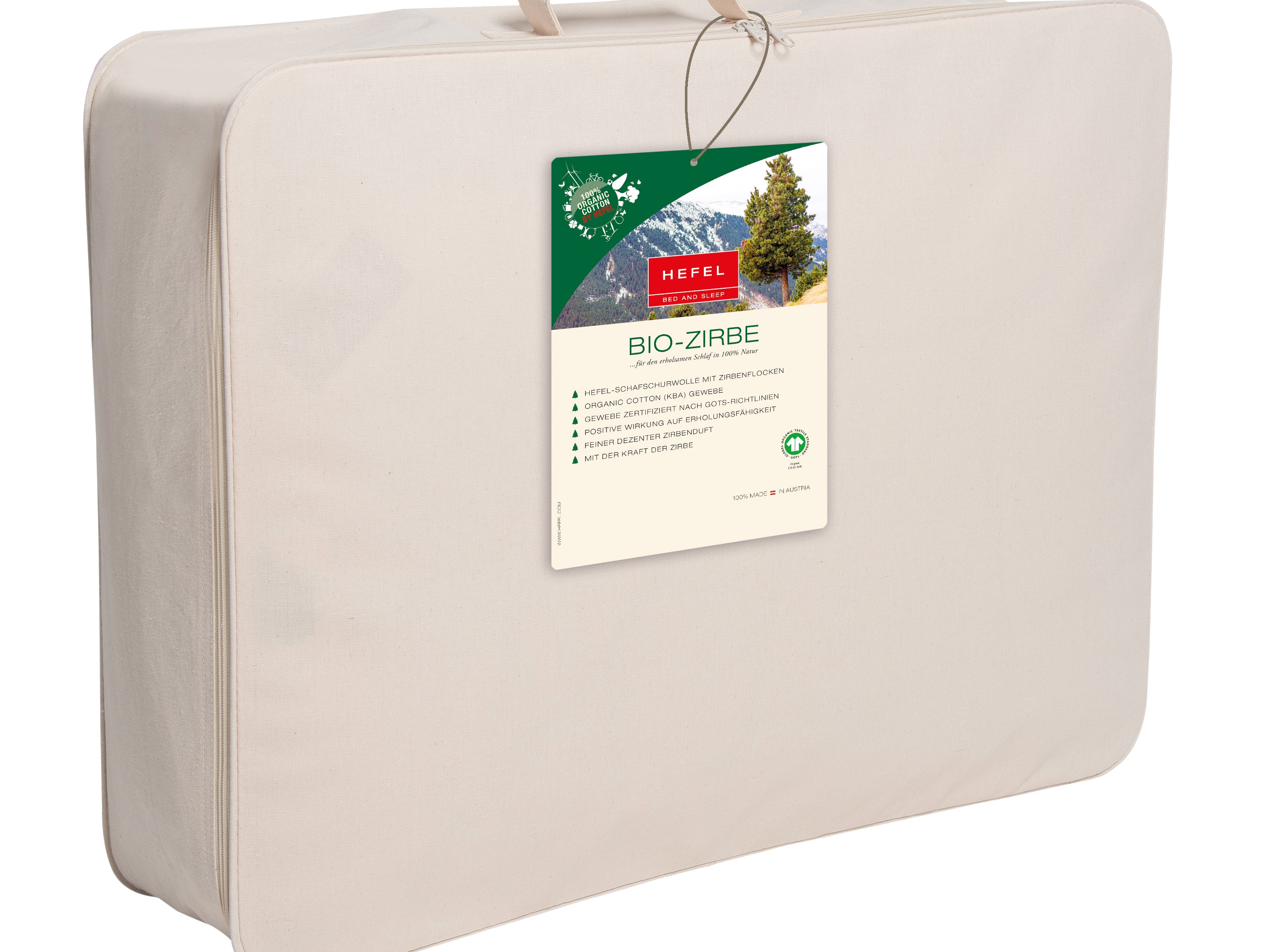 Bio-Zirbe (Arve) Duvet