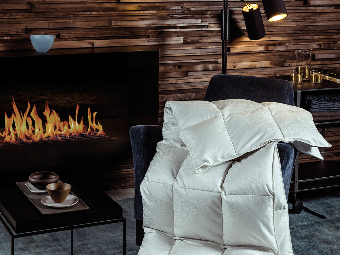 Eiderdown Seiden Edeljaquard Duvet