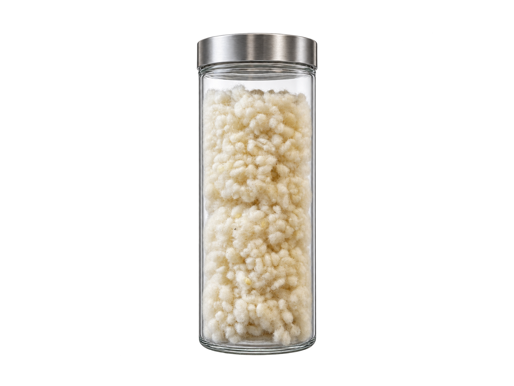 Nachfüllmaterial Schurwollnoppen 200g